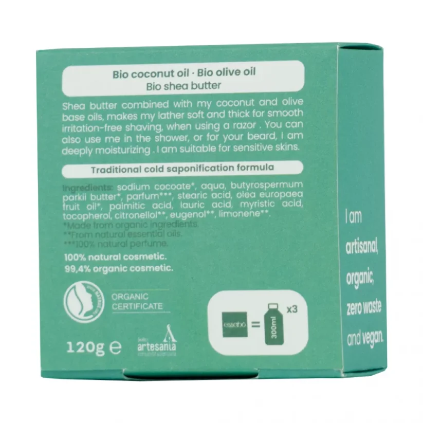 Eco mýdlo na holení 120g