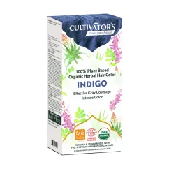 Eko bylinná barva na vlasy - indigo