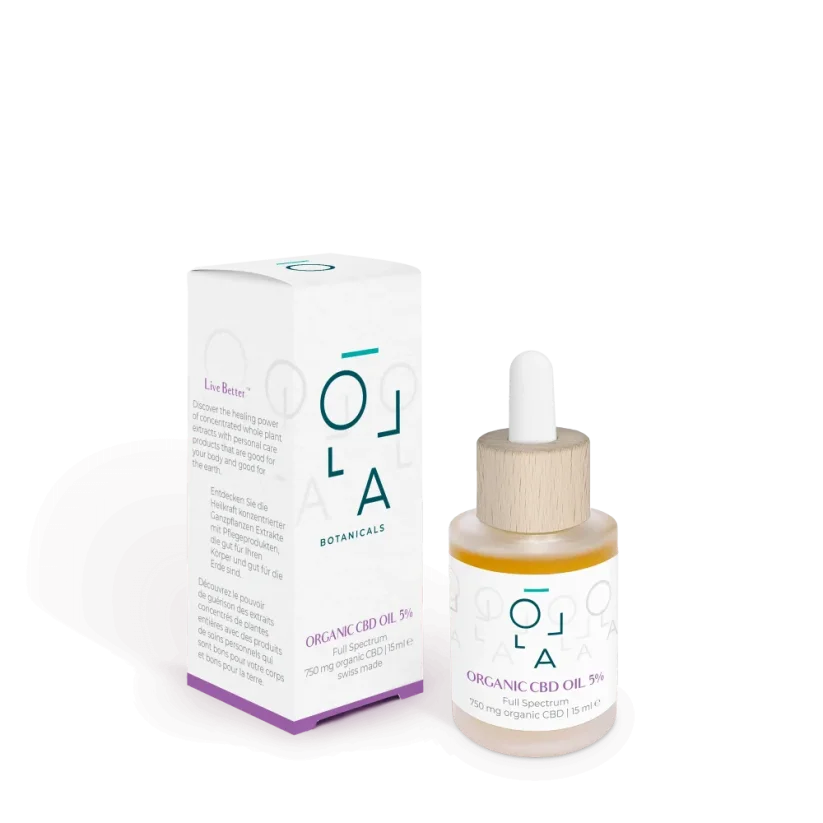 Olej s CBD 5%