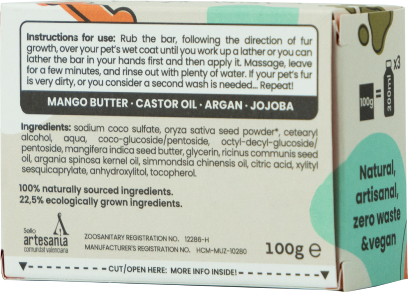Essabó šampon pro domácí mazlíčky 100g
